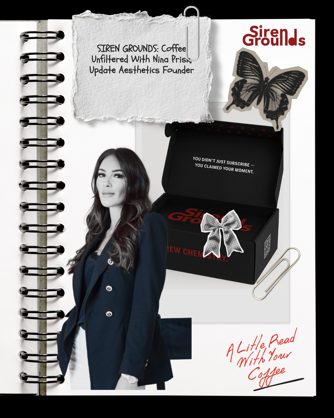 SIREN GROUNDS: Coffee Unfiltered With Nina Prisk, Update Aesthetics Founder