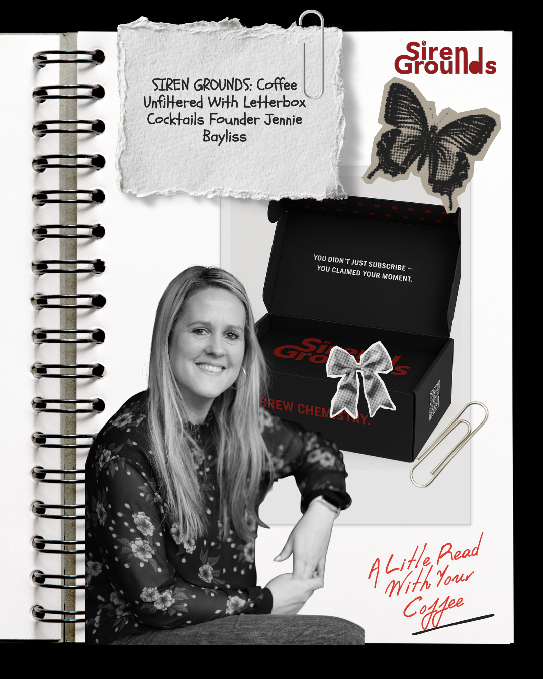 SIREN GROUNDS: Coffee Unfiltered With Letterbox Cocktails Founder Jennie Bayliss